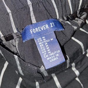 forever 21 striped dress pants
